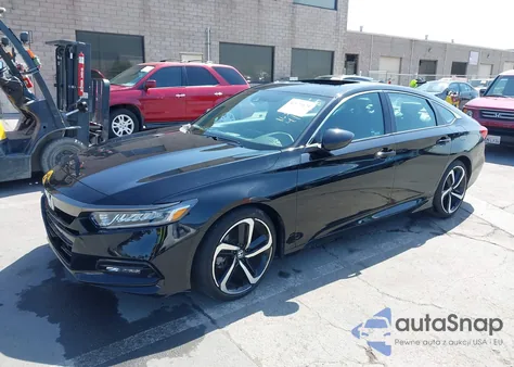 2019 Honda Accord Sport 2.0T from USA, damaged, VIN 1HGCV2F3XKA020069